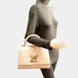 Louis Vuitton Pink Leather MM Twist One Handle MM Bag