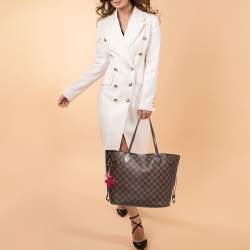 Pre Owned Louis Vuitton Damier Ebene Canvas Neverfull MM Bag