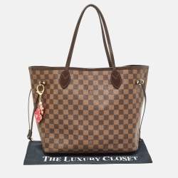 Pre Owned Louis Vuitton Damier Ebene Canvas Neverfull MM Bag
