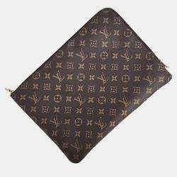 Louis Vuitton Brown Monogram Canvas Etui Voyage MM Clutch Bag