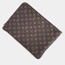 Louis Vuitton Brown Monogram Canvas Etui Voyage MM Clutch Bag