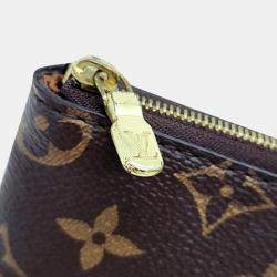 Louis Vuitton Brown Monogram Canvas Etui Voyage MM Clutch Bag