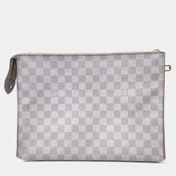 Louis Vuitton Grey Damier Graphite Canvas Clutch Bag