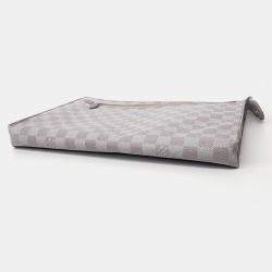 Louis Vuitton Grey Damier Graphite Canvas Clutch Bag