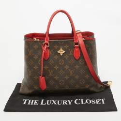 Louis Vuitton Coquelicot Monogram Canvas Flower Bag