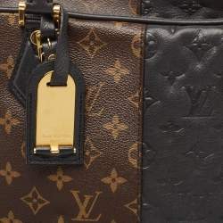 Louis Vuitton Marine Monogram Canvas and Leather Limited Edition Blocks Zipped Bag