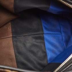 Louis Vuitton Marine Monogram Canvas and Leather Limited Edition Blocks Zipped Bag
