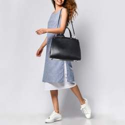 Pre Owned Louis Vuitton Black Epi Leather Brea GM Bag