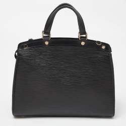 Pre Owned Louis Vuitton Black Epi Leather Brea GM Bag