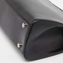 Pre Owned Louis Vuitton Black Epi Leather Brea GM Bag
