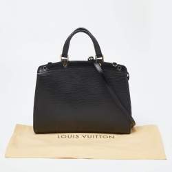 Pre Owned Louis Vuitton Black Epi Leather Brea GM Bag