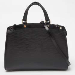 Pre Owned Louis Vuitton Black Epi Leather Brea GM Bag
