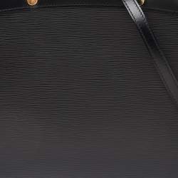 Pre Owned Louis Vuitton Black Epi Leather Brea GM Bag