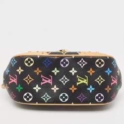 Pre Owned Louis Vuitton Black Monogram Multicolore Canvas Marilyn Bag