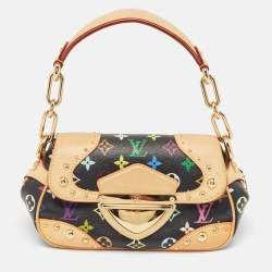 Pre Owned Louis Vuitton Black Monogram Multicolore Canvas Marilyn Bag