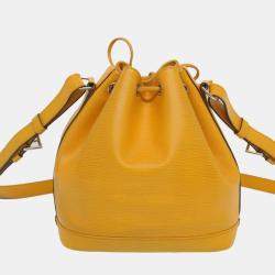 Louis Vuitton Yellow Epi Leather Noe Bucket Bag