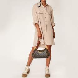 Pre Owned Louis Vuitton Monogram Canvas Galliera PM Bag