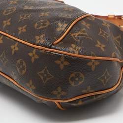 Pre Owned Louis Vuitton Monogram Canvas Galliera PM Bag