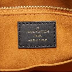 Pre Owned Louis Vuitton Black Monogram Giant Empreinte Leather Onthego MM Bag