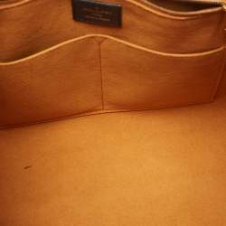 Pre Owned Louis Vuitton Black Monogram Giant Empreinte Leather Onthego MM Bag
