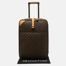 Louis Vuitton Monogram Canvas Business Pegase Legere 55 Luggage