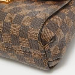 Pre Owned Louis Vuitton Damier Ebene Canvas Croisette Bag