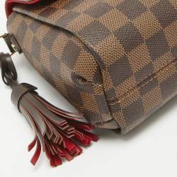Pre Owned Louis Vuitton Damier Ebene Canvas Croisette Bag