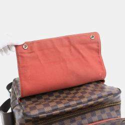 Louis Vuitton Brown Damier Ebene Canvas Naviglio Messenger Bag