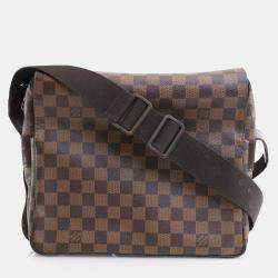 Louis Vuitton Brown Damier Ebene Canvas Naviglio Messenger Bag