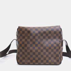 Louis Vuitton Brown Damier Ebene Canvas Naviglio Messenger Bag