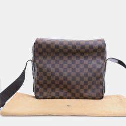 Louis Vuitton Brown Damier Ebene Canvas Naviglio Messenger Bag