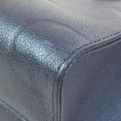 Pre Owned Louis Vuitton Blue Giant Monogram Empreinte Leather OnTheGo PM Tote Bag