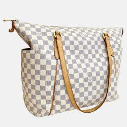 Louis Vuitton White Damier Azur Canvas Totally GM Satchel