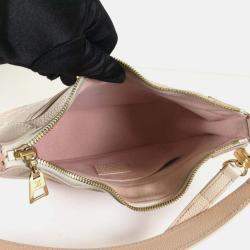 Louis Vuitton Beige/Pink/Yellow Monogram Empriente Leather Spring In The City Bagatelle Hobo Bag