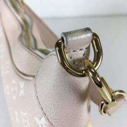 Louis Vuitton Beige/Pink/Yellow Monogram Empriente Leather Spring In The City Bagatelle Hobo Bag