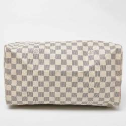 Louis Vuitton Damier Azur Canvas Speedy 35 Bag