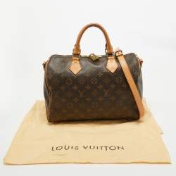 Louis Vuitton Monogram Canvas Speedy Bandouliere 30 Bag