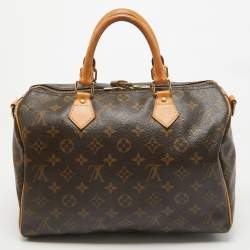 Louis Vuitton Monogram Canvas Speedy Bandouliere 30 Bag