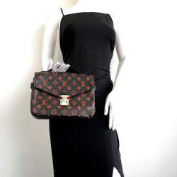 Louis Vuitton Infrarouge Monogram Canvas Pochette Metis Shoulder Bag