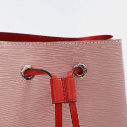 Louis Vuitton Pink/Red Epi Leather NeoNoe BB Bucket Bag