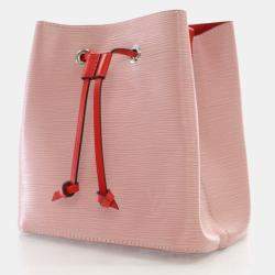 Louis Vuitton Pink/Red Epi Leather NeoNoe BB Bucket Bag