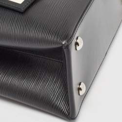 Louis Vuitton Black Epi Leather Kleber MM Bag