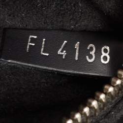 Louis Vuitton Black Epi Leather Kleber MM Bag