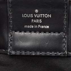Louis Vuitton Black Epi Leather Kleber MM Bag