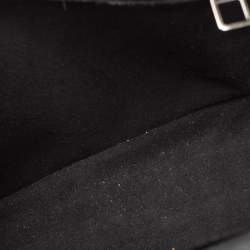 Louis Vuitton Black Epi Leather Kleber MM Bag