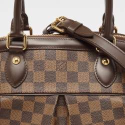 Pre Owned Louis Vuitton Damier Ebene Canvas Trevi PM Bag
