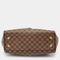 Pre Owned Louis Vuitton Damier Ebene Canvas Trevi PM Bag