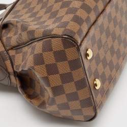 Pre Owned Louis Vuitton Damier Ebene Canvas Trevi PM Bag