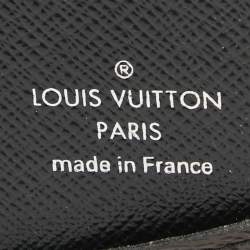 Pre Owned Louis Vuitton Black Monogram Canvas Pocket Organizer 
