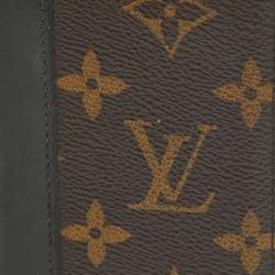 Pre Owned Louis Vuitton Black Monogram Canvas Pocket Organizer 